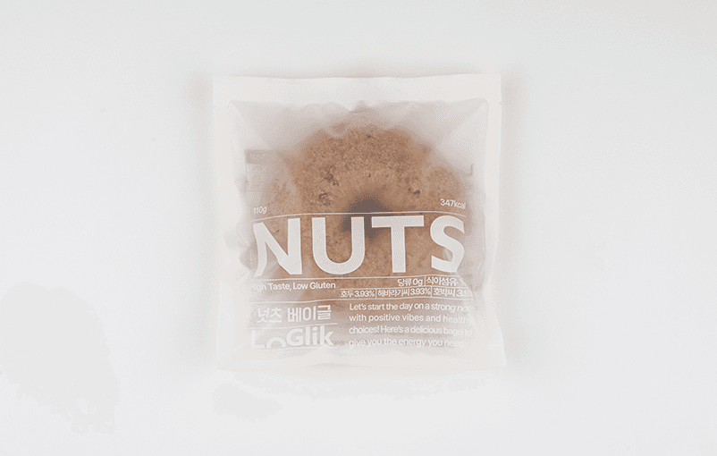 저당 카무트 통밀 100% 넛츠베이글 110g (6개입)